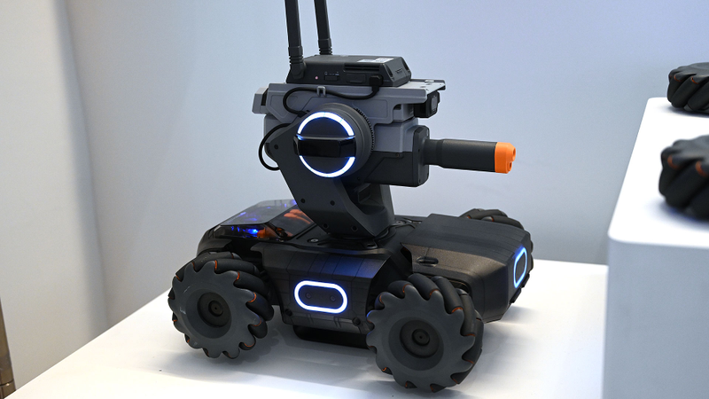Illustration for article titled DJI's Robomaster S1 Is the Closest Thing to RC Mario Kart, and It's a Blast